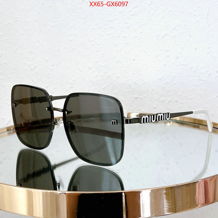 Glasses-Miu Miu cheap replica designer ID: GX6097 $: 65USD