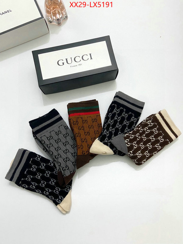 Sock-Gucci every designer ID: LX5191 $: 29USD