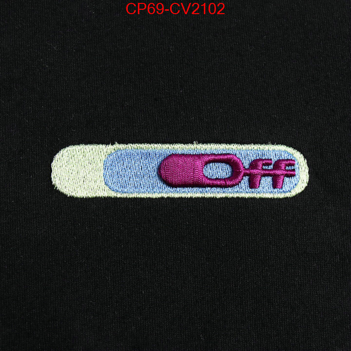 Clothing-OffWhite brand designer replica ID: CV2102 $: 69USD