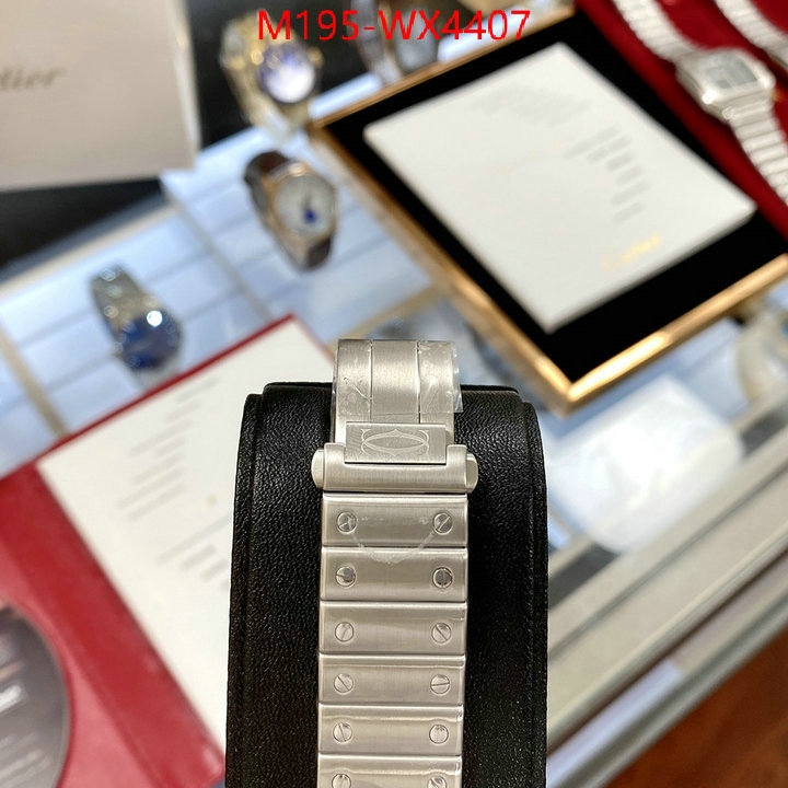 Watch(4A)-Cartier shop the best high quality ID: WX4407 $: 195USD