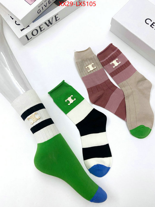 Sock-CELINE from china ID: LX5105 $: 29USD