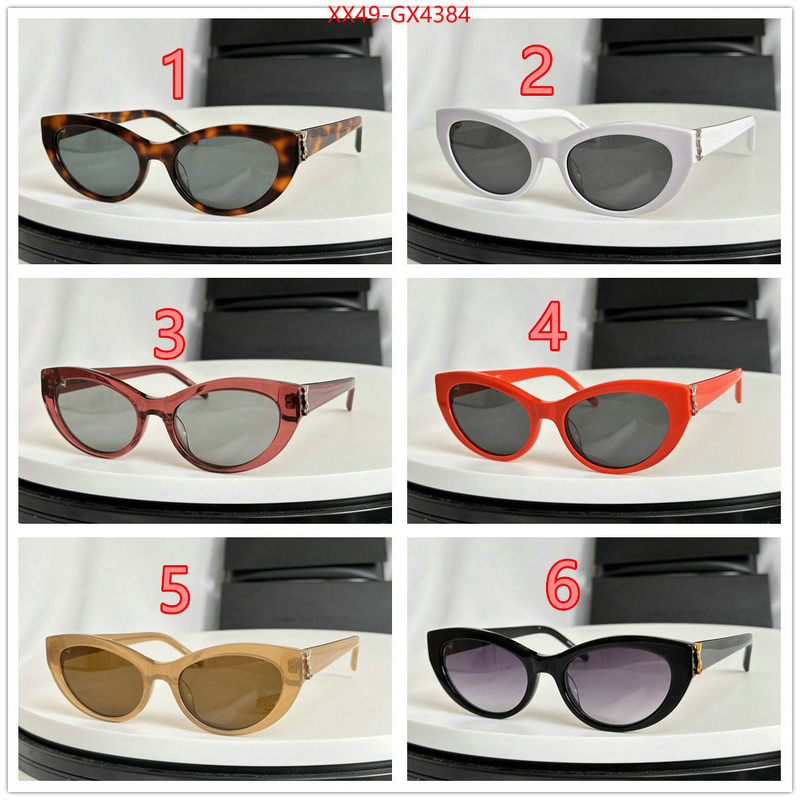 Glasses-YSL wholesale replica shop ID: GX4384 $: 49USD