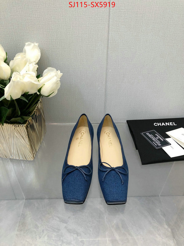 Women Shoes-Chanel cheap online best designer ID: SX5919 $: 115USD