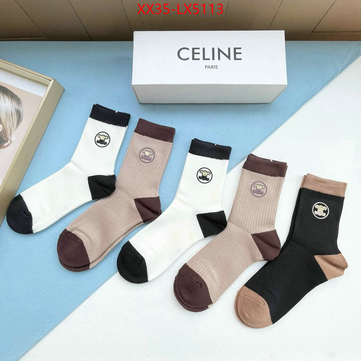 Sock-CELINE found replica ID: LX5113 $: 35USD