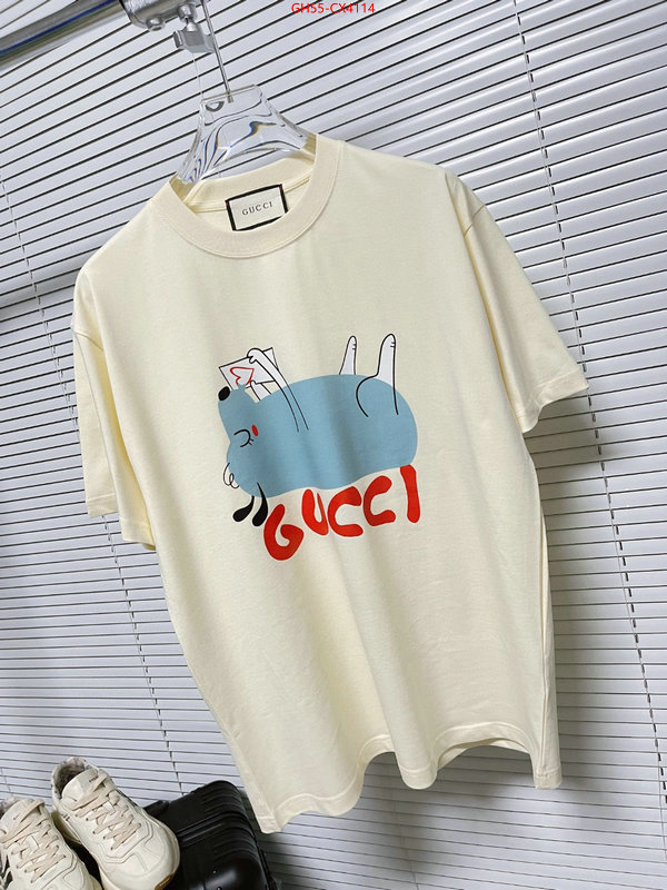 Clothing-Gucci 7 star replica ID: CX4114 $: 55USD