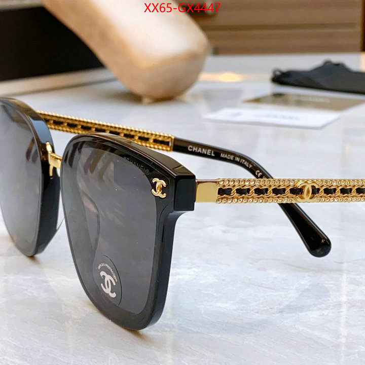 Glasses-Chanel new designer replica ID: GX4447 $: 65USD
