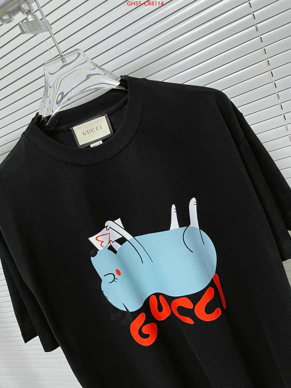 Clothing-Gucci 7 star replica ID: CX4114 $: 55USD