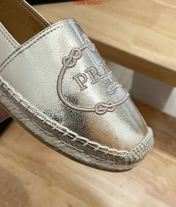 Women Shoes-Prada new 2024 ID: SX5831 $: 89USD