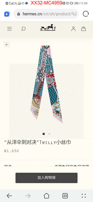 Scarf-Hermes perfect quality designer replica ID: MC4959 $: 32USD