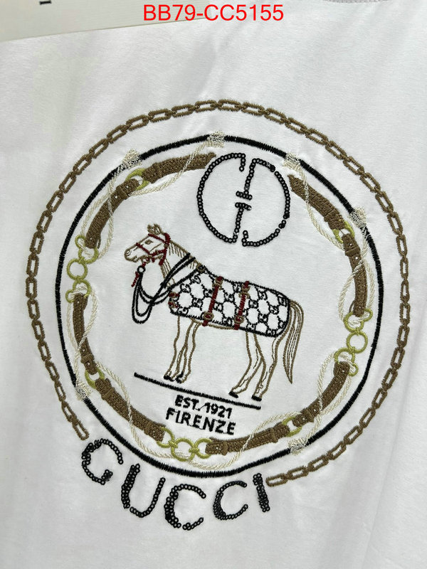 Clothing-Gucci flawless ID: CC5155 $: 79USD