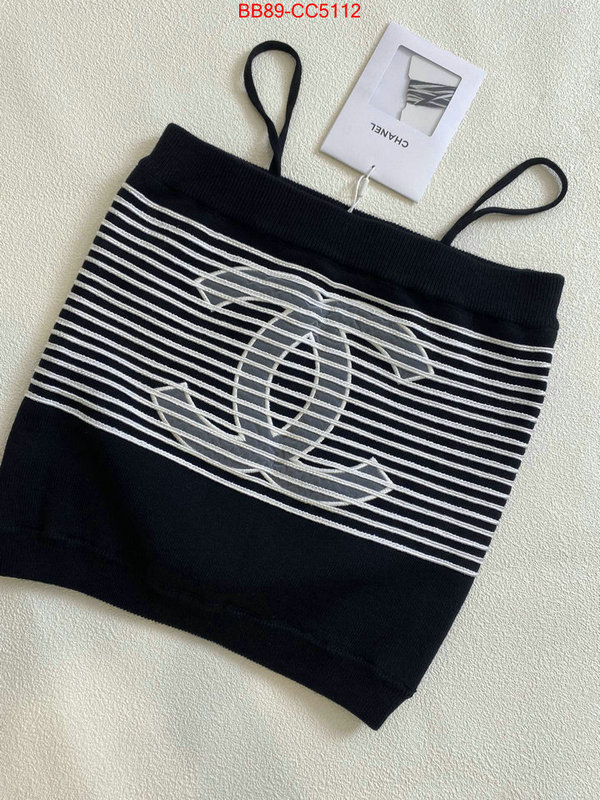 Clothing-Chanel fake ID: CC5112 $: 89USD