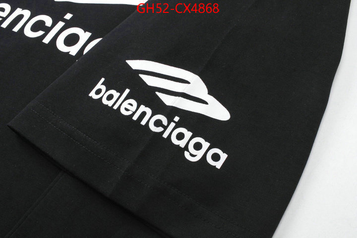 Clothing-Balenciaga replcia cheap ID: CX4868 $: 52USD