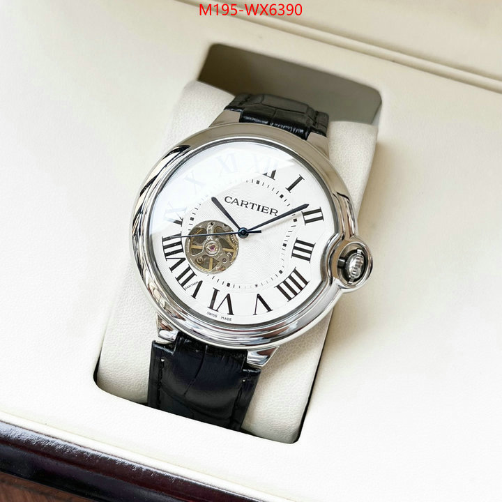 Watch(TOP)-Cartier buy first copy replica ID: WX6390 $: 195USD