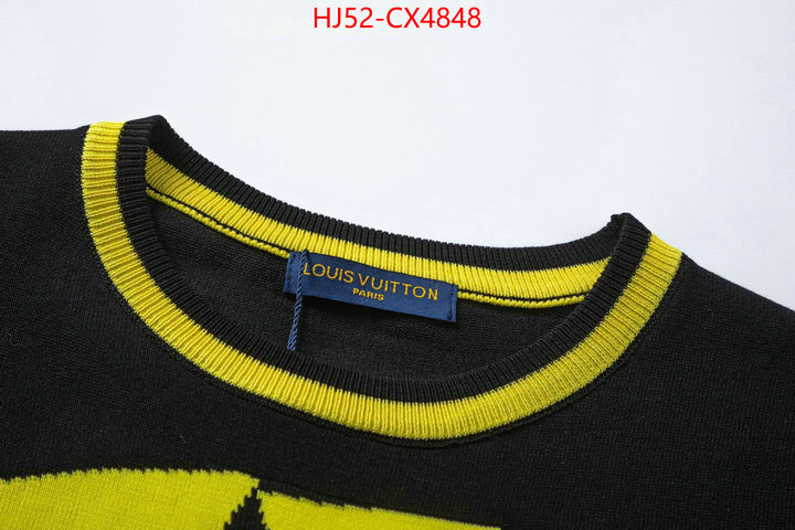 Clothing-LV 2024 aaaaa replica customize ID: CX4848 $: 52USD