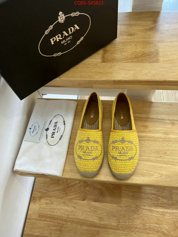 Women Shoes-Prada the top ultimate knockoff ID: SX5833 $: 85USD