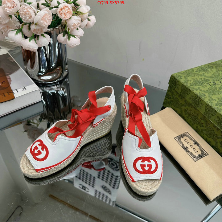 Women Shoes-Gucci high-end designer ID: SX5795 $: 99USD