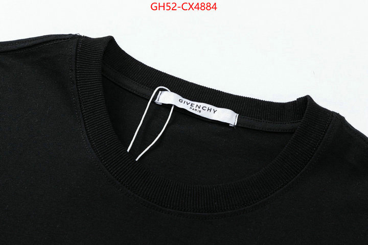 Clothing-Givenchy top quality fake ID: CX4884 $: 52USD