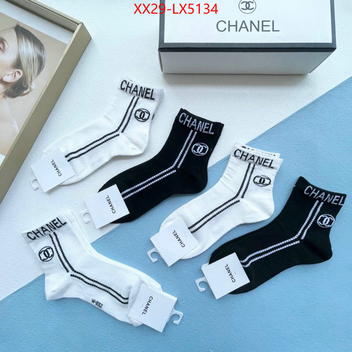 Sock-Chanel best quality designer ID: LX5134 $: 29USD