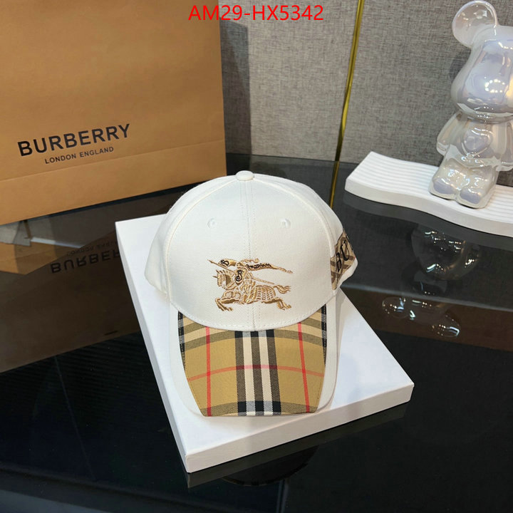 Cap(Hat)-Burberry the top ultimate knockoff ID: HX5342 $: 29USD