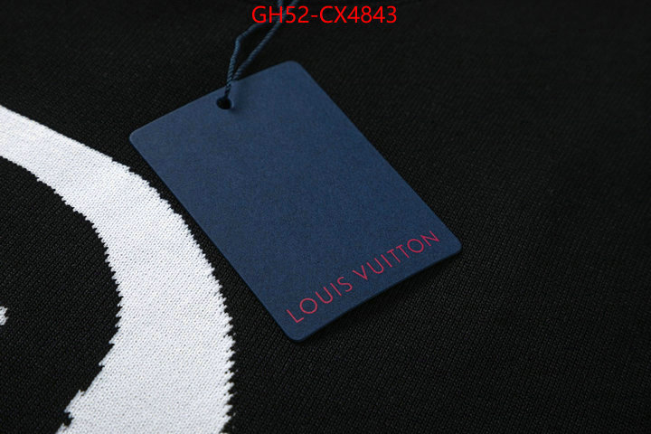 Clothing-LV the best quality replica ID: CX4843 $: 52USD