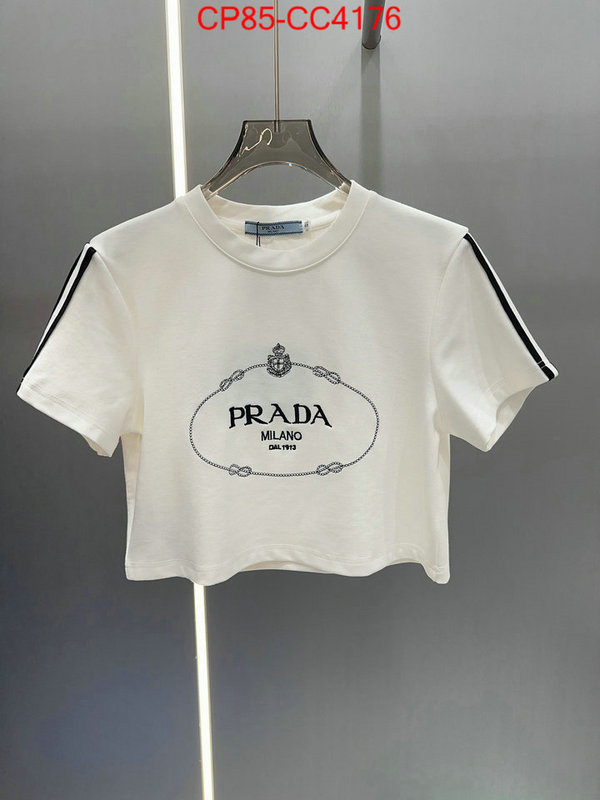 Clothing-Prada replica aaaaa+ designer ID: CC4176 $: 85USD