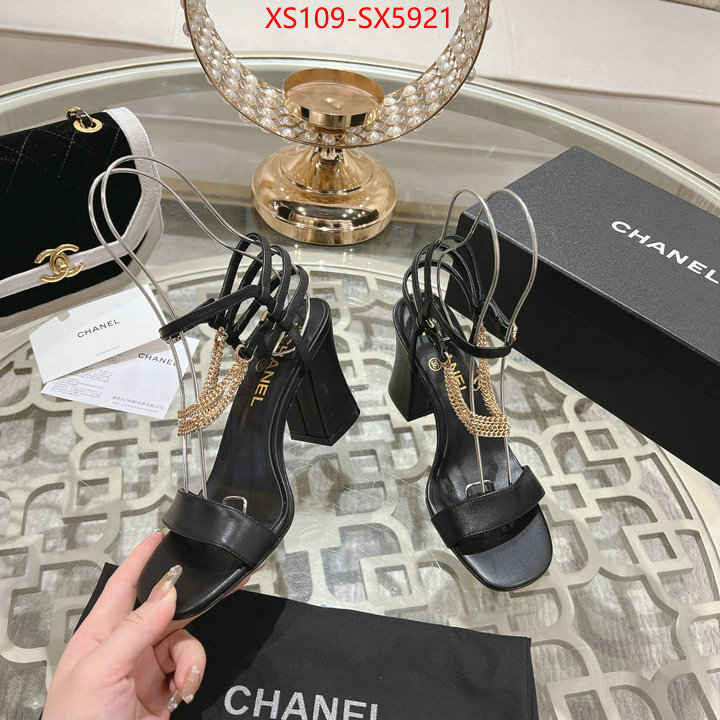 Women Shoes-Chanel top quality fake ID: SX5921 $: 109USD