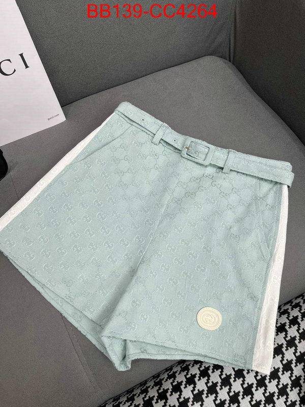 Clothing-Gucci designer 7 star replica ID: CC4264 $: 139USD