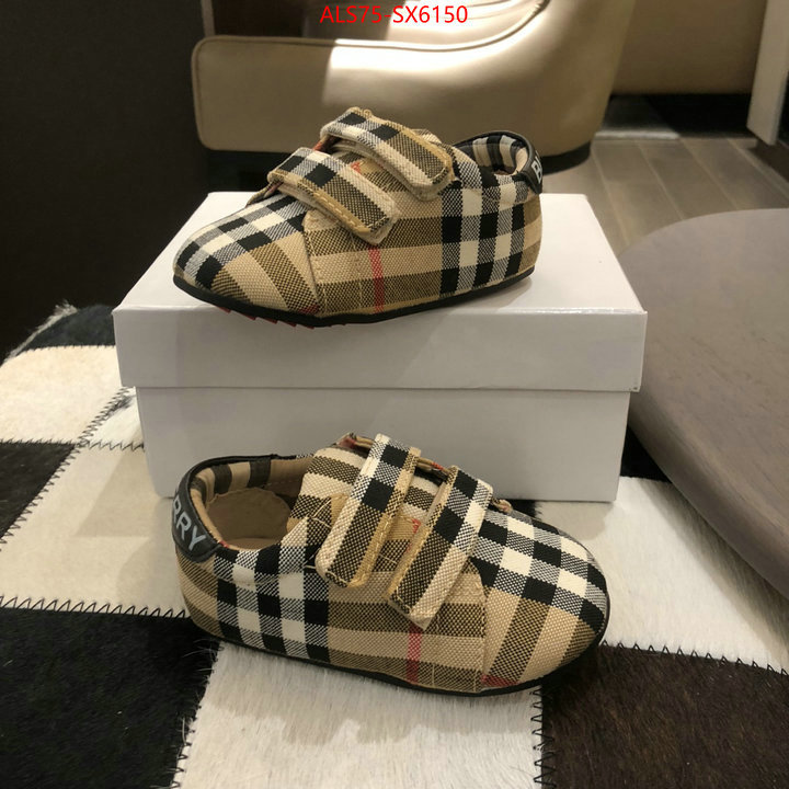 Kids shoes-Burberry what 1:1 replica ID: SX6150 $: 75USD