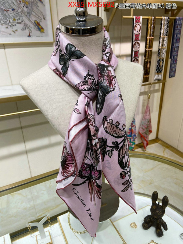 Scarf-Dior 2024 luxury replicas ID: MX5692 $: 55USD