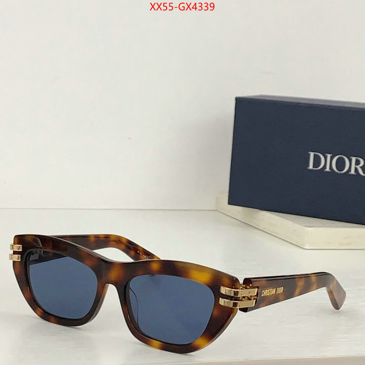 Glasses-Dior perfect quality designer replica ID: GX4339 $: 55USD