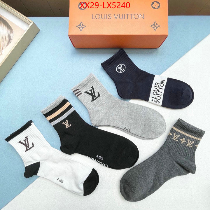 Sock-LV replica shop ID: LX5240 $: 29USD