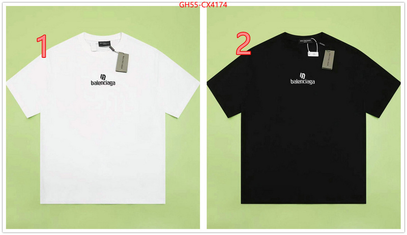 Clothing-Balenciaga where can you buy replica ID: CX4174 $: 55USD