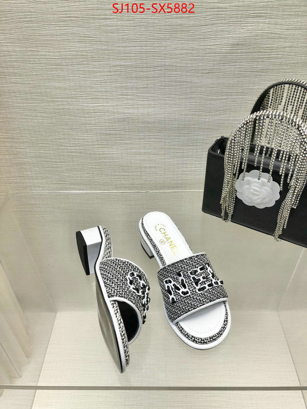 Women Shoes-Chanel customize best quality replica ID: SX5882 $: 105USD