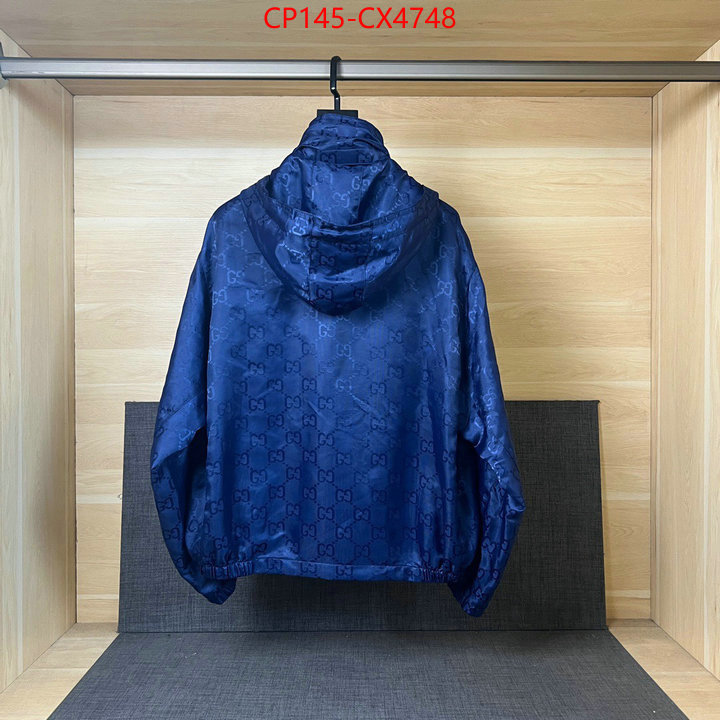 Clothing-Gucci buy the best high quality replica ID: CX4748 $: 145USD