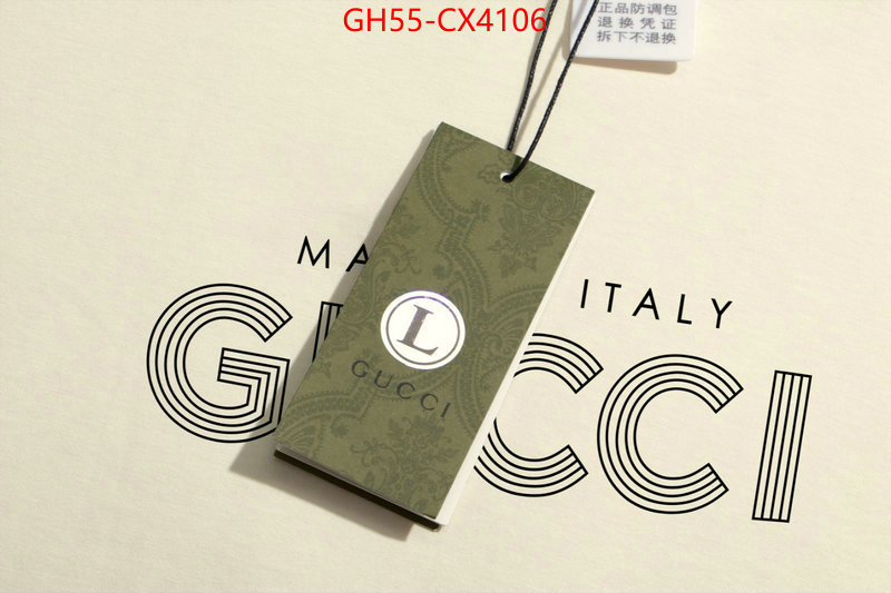 Clothing-Gucci at cheap price ID: CX4106 $: 55USD