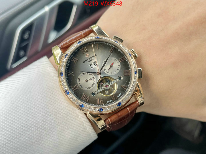 Watch(TOP)-Patek Philippe the best designer ID: WX6348 $: 219USD