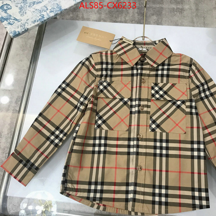 Kids clothing-Burberry designer fake ID: CX6233 $: 85USD