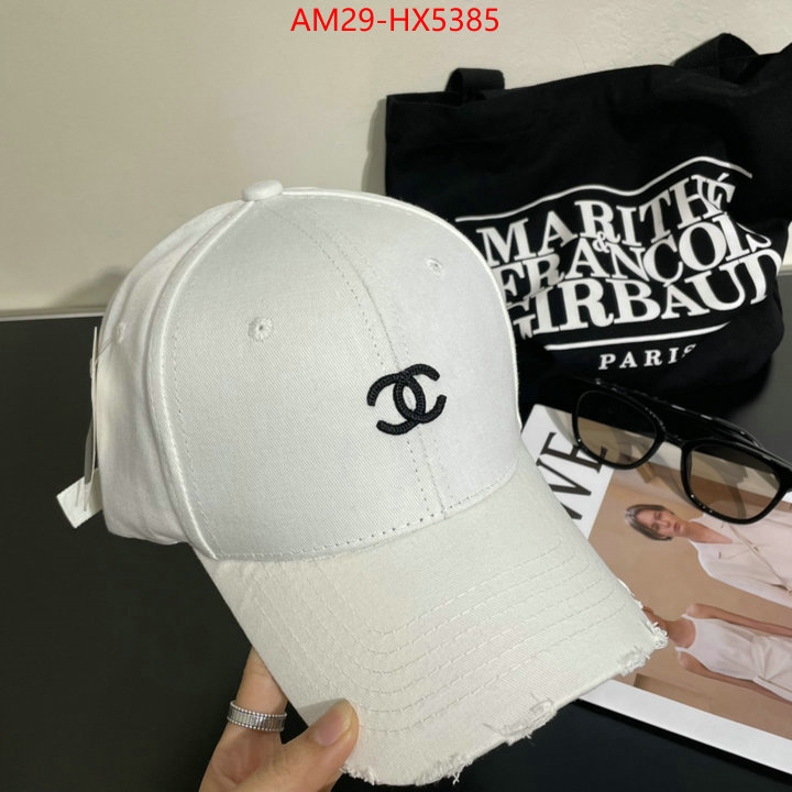 Cap (Hat)-Chanel top quality designer replica ID: HX5385 $: 29USD