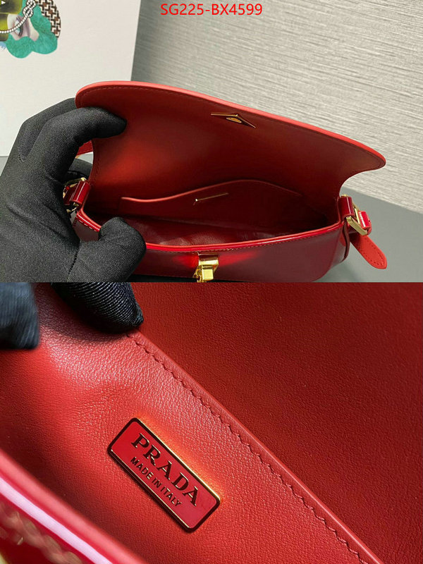 Prada Bags (TOP)-Handbag- 7 star quality designer replica ID: BX4599 $: 225USD,