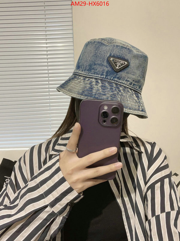 Cap (Hat)-Prada practical and versatile replica designer ID: HX6016 $: 29USD