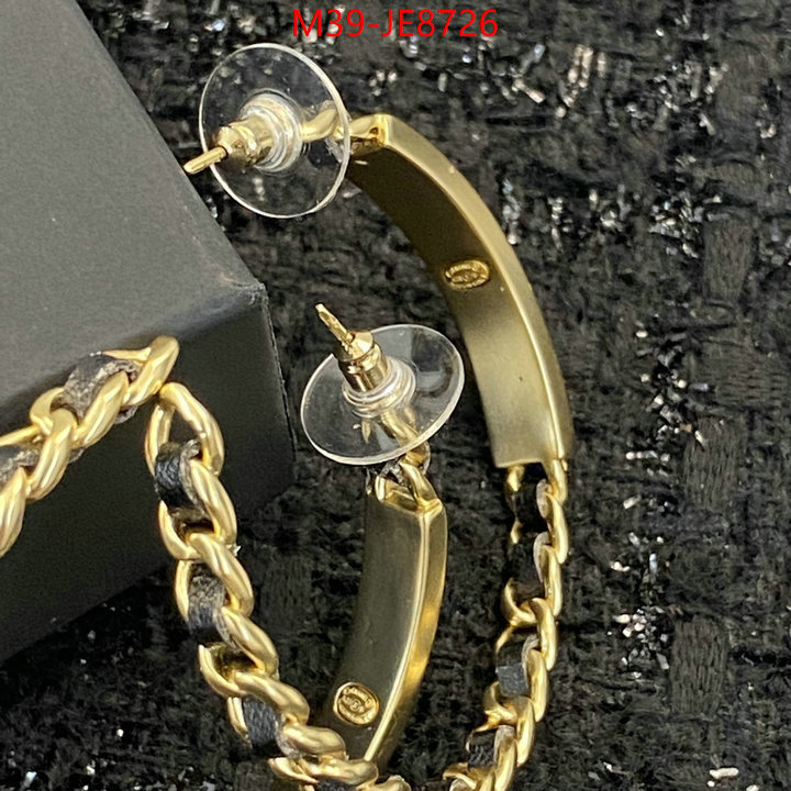 Jewelry-Chanel how quality ID: JE8726 $: 39USD