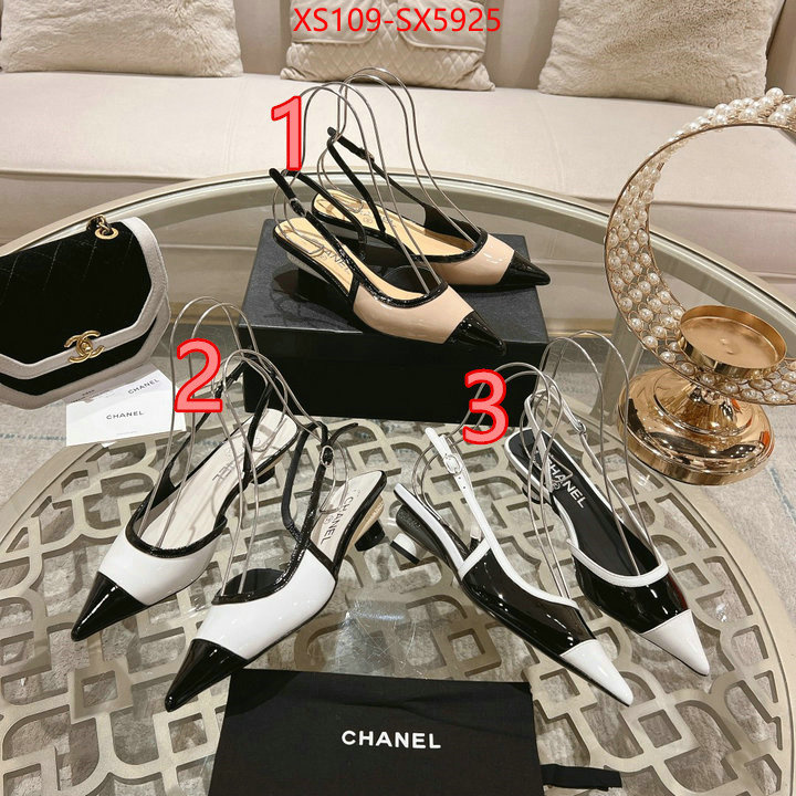 Women Shoes-Chanel luxury shop ID: SX5925 $: 109USD