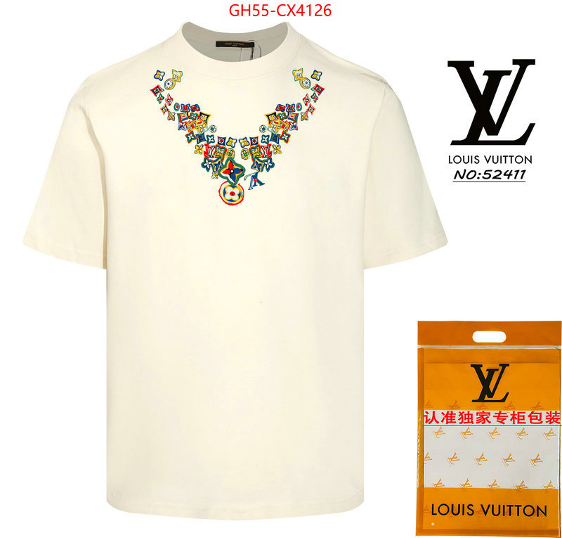 Clothing-LV replcia cheap from china ID: CX4126 $: 55USD