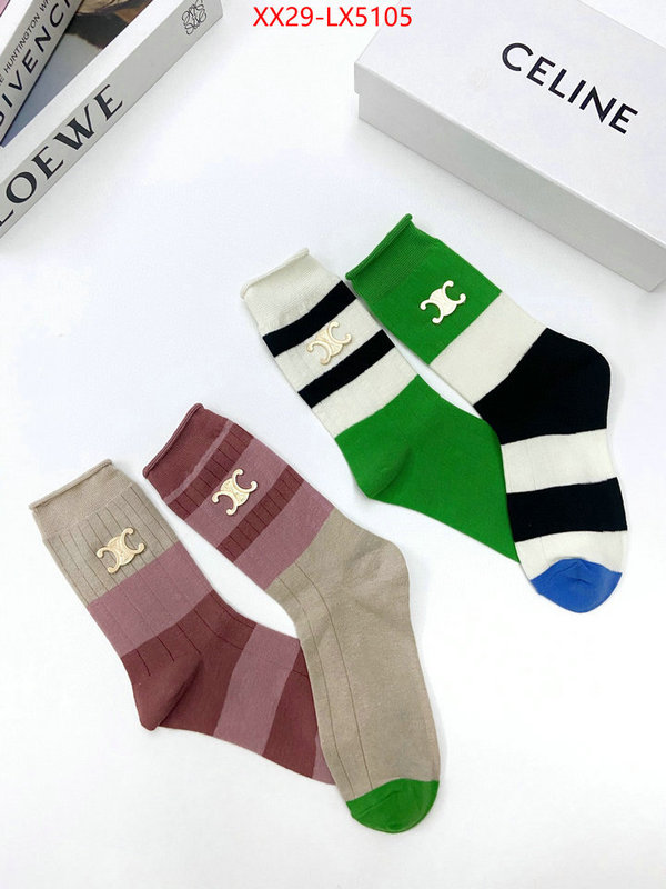 Sock-CELINE from china ID: LX5105 $: 29USD