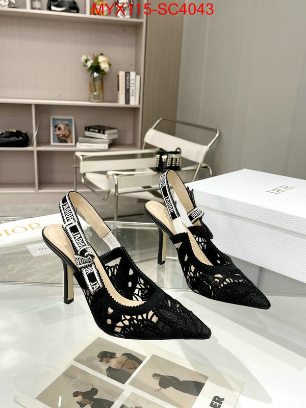 Women Shoes-Dior replica 1:1 ID: SC4043 $: 115USD