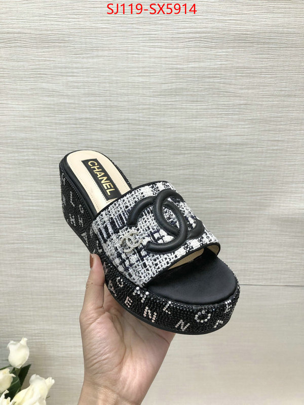 Women Shoes-Chanel best designer replica ID: SX5914 $: 119USD