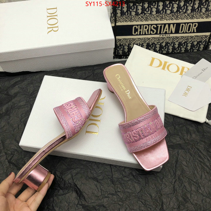 Women Shoes-Dior perfect quality ID: SX4213 $: 115USD