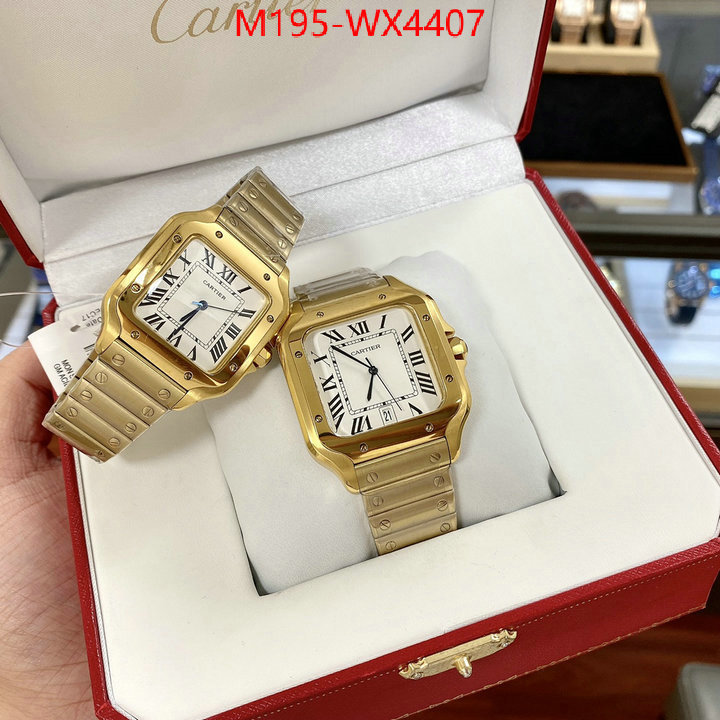 Watch(4A)-Cartier shop the best high quality ID: WX4407 $: 195USD