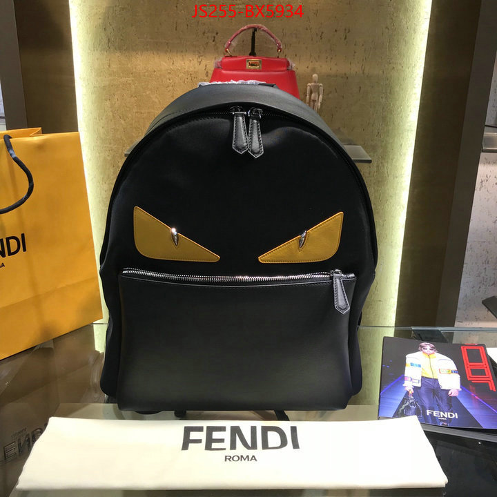 Fendi Bags(TOP)-Backpack- buy high-quality fake ID: BX5934 $: 255USD,