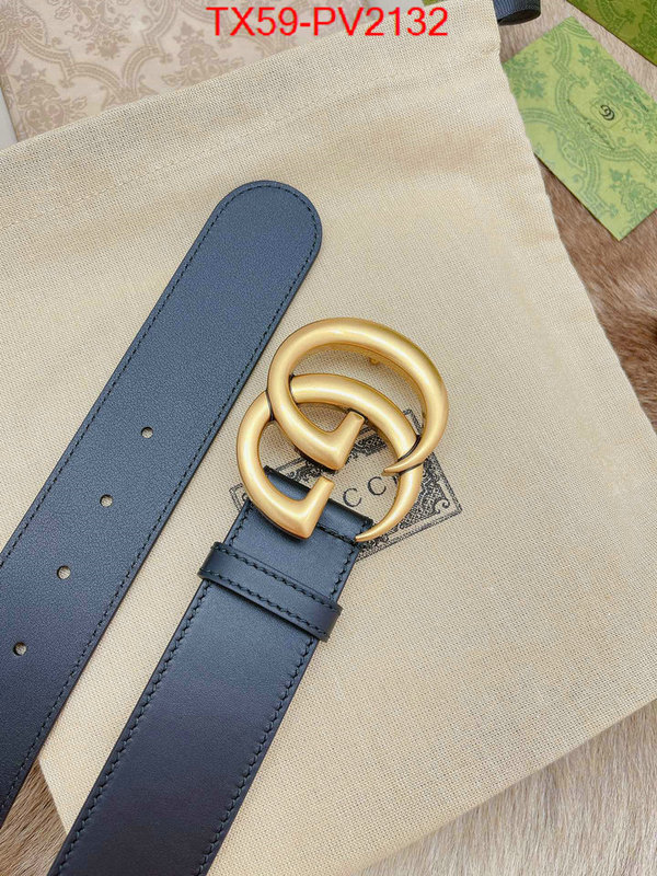 Belts-Gucci high quality 1:1 replica ID: PV2132 $: 59USD